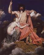 Jean-Auguste-Dominique Ingres jupiter och thetis oil painting artist